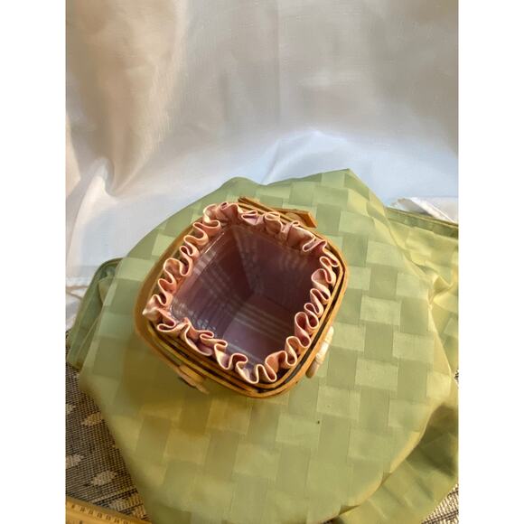 Longaberger Basket American Cancer Society 1998 Signed And Numbered Basket - Picture 15 of 16